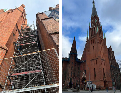 Stephanuskirche – Akute Reparaturen am Kirchendach
